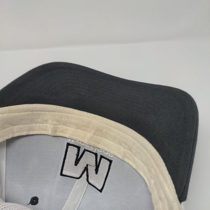 McGregor Snapback Mesh Back Trucker Hat Gray One Size Richardson