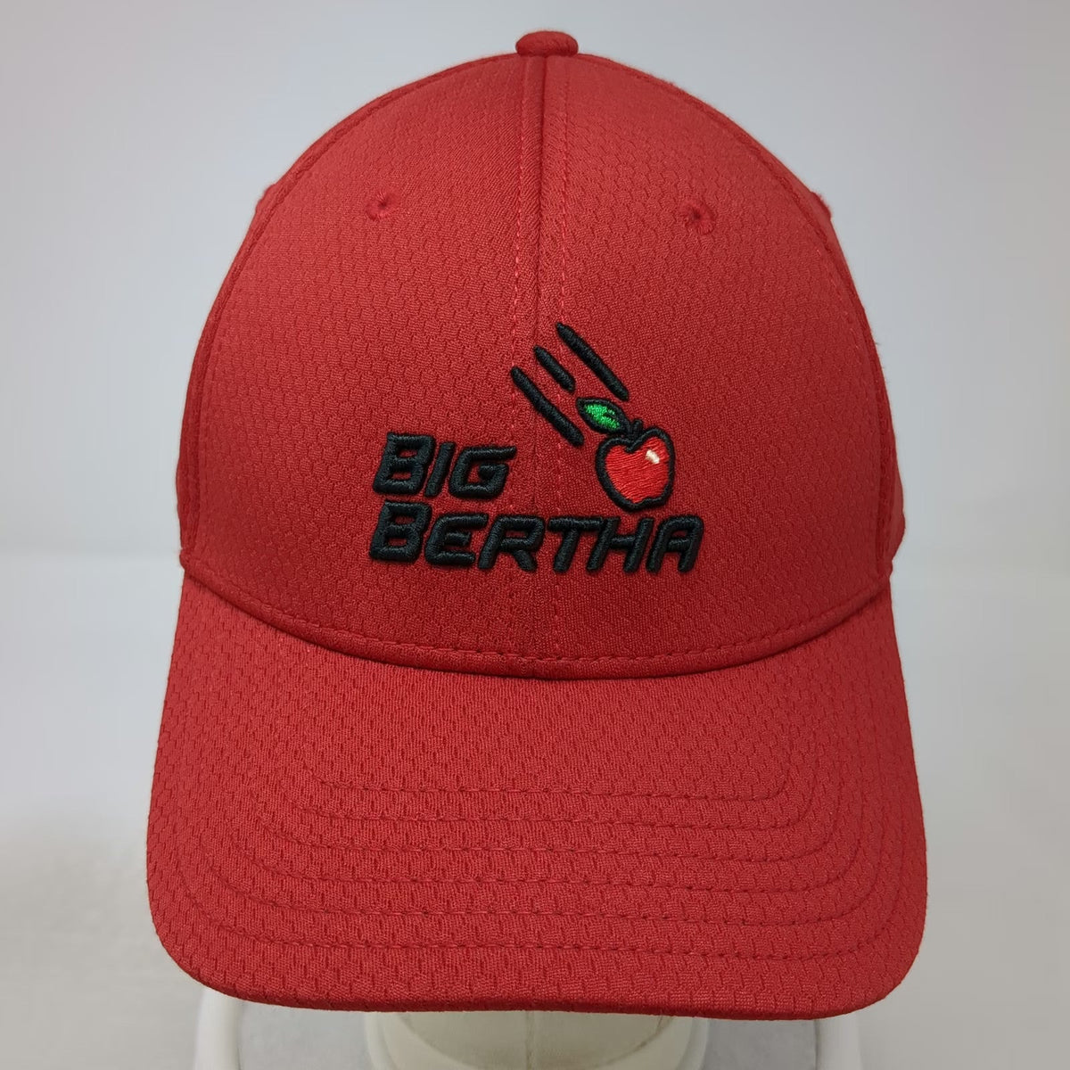 Callaway Baseball Cap Red One Size Big Bertha Golf Performance Strapback Hat