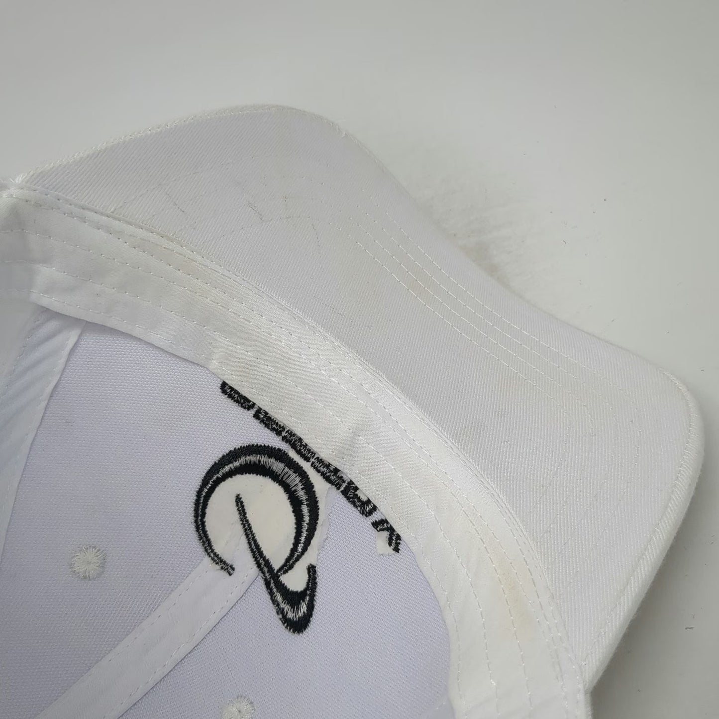 Baseball Cap White One Size GETTRX WRT Racing Signed Signature #31 Sponsor Hat
