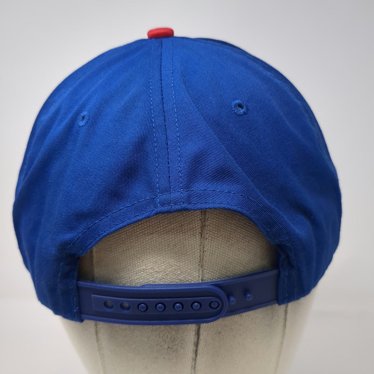 Chicago Cubs MLB Twins Enterprise Blue Snapback One Size Gray Under Brim Hat