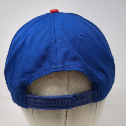 Chicago Cubs MLB Twins Enterprise Blue Snapback One Size Gray Under Brim Hat