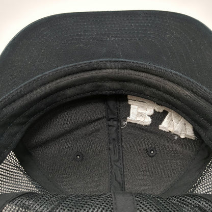 Port Authority Trucker Hat Black One Size B.W & Wrecker Service Mesh Snapback