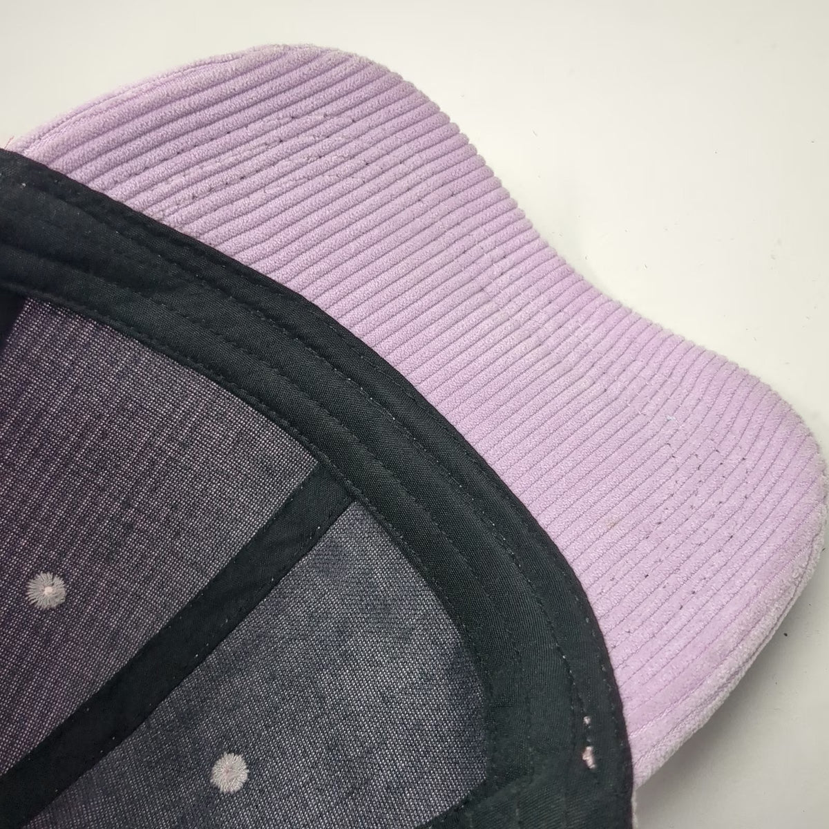 Westend Baseball Cap Pink One Size Corduroy Blank Adjustable Buckle Strap Hat