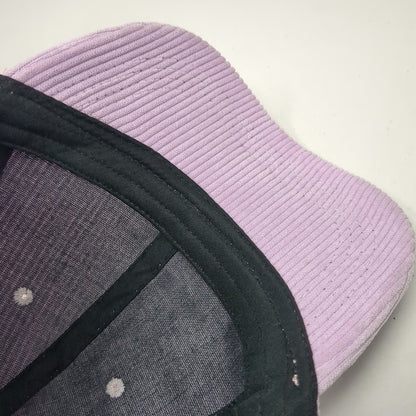 Westend Baseball Cap Pink One Size Corduroy Blank Adjustable Buckle Strap Hat