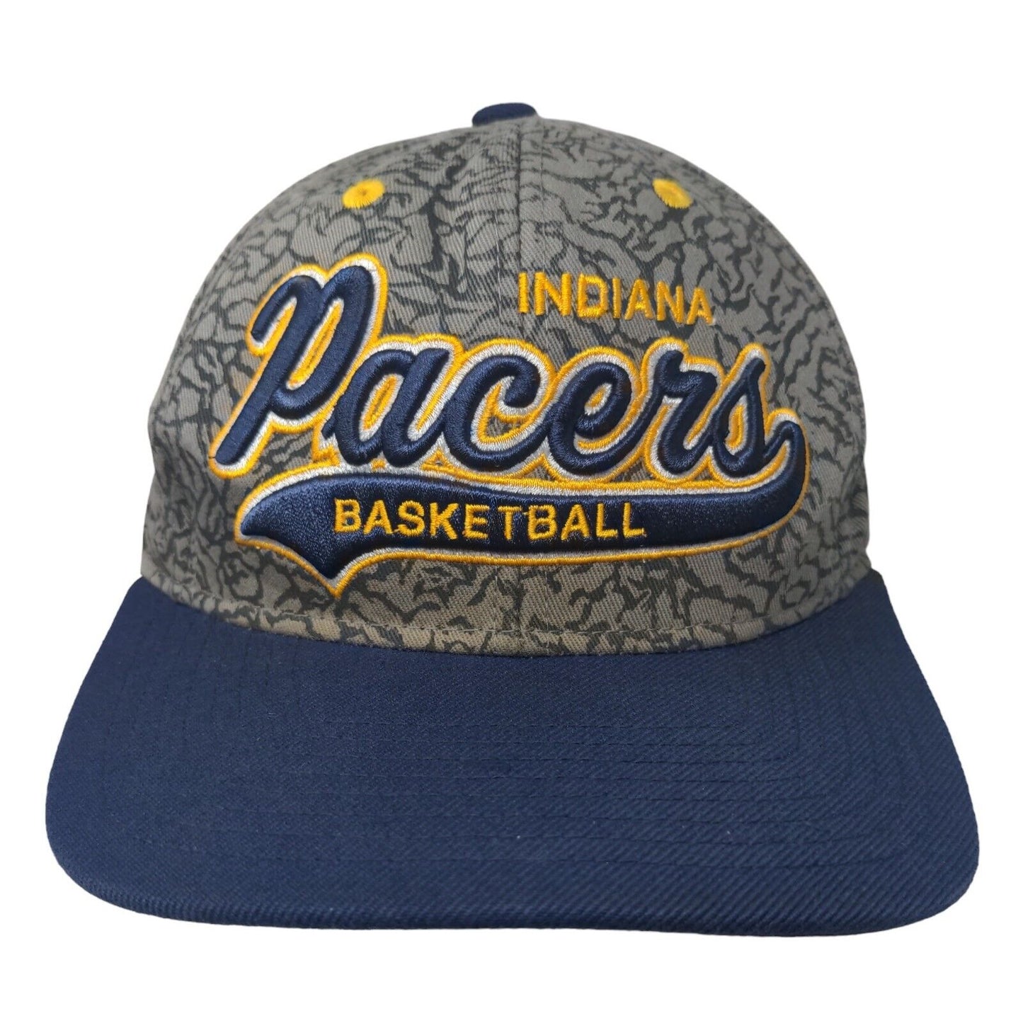 Mitchell & Ness Men's Snapback Hat Multi OSFA Embroidered Indiana Pacers Logo