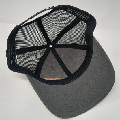 Encore Wire Logo Snapback Mesh Back Trucker Hat Gray M/L Richardson
