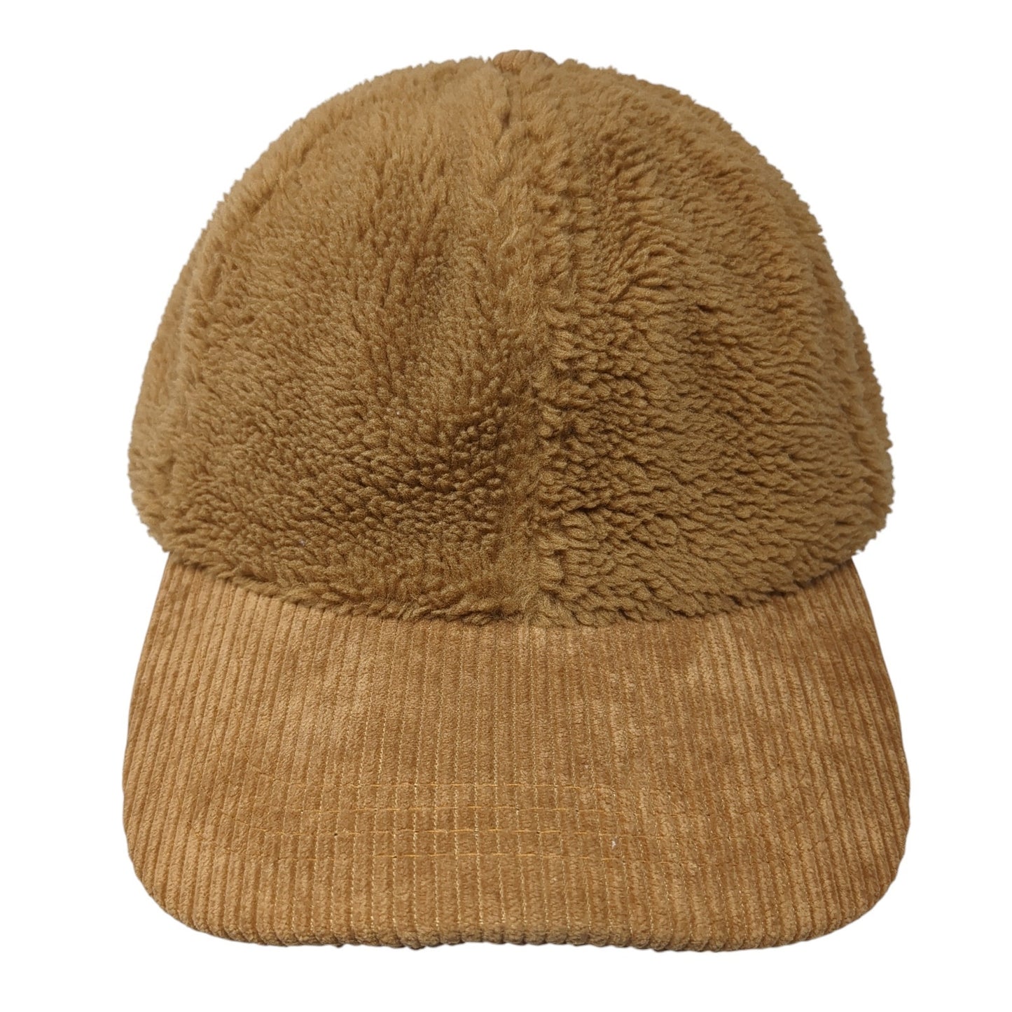 Shiraleah Chicago Baseball Cap Brown One Size Adjustable Sherpa Corduroy