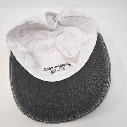 Good Sport & Co. Baseball Cap White One Size Adjustable Embroidered 6 Panel