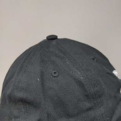 Adidas Trefoil New York Slideback Hat Black OSFM Embroidered 6 Panel