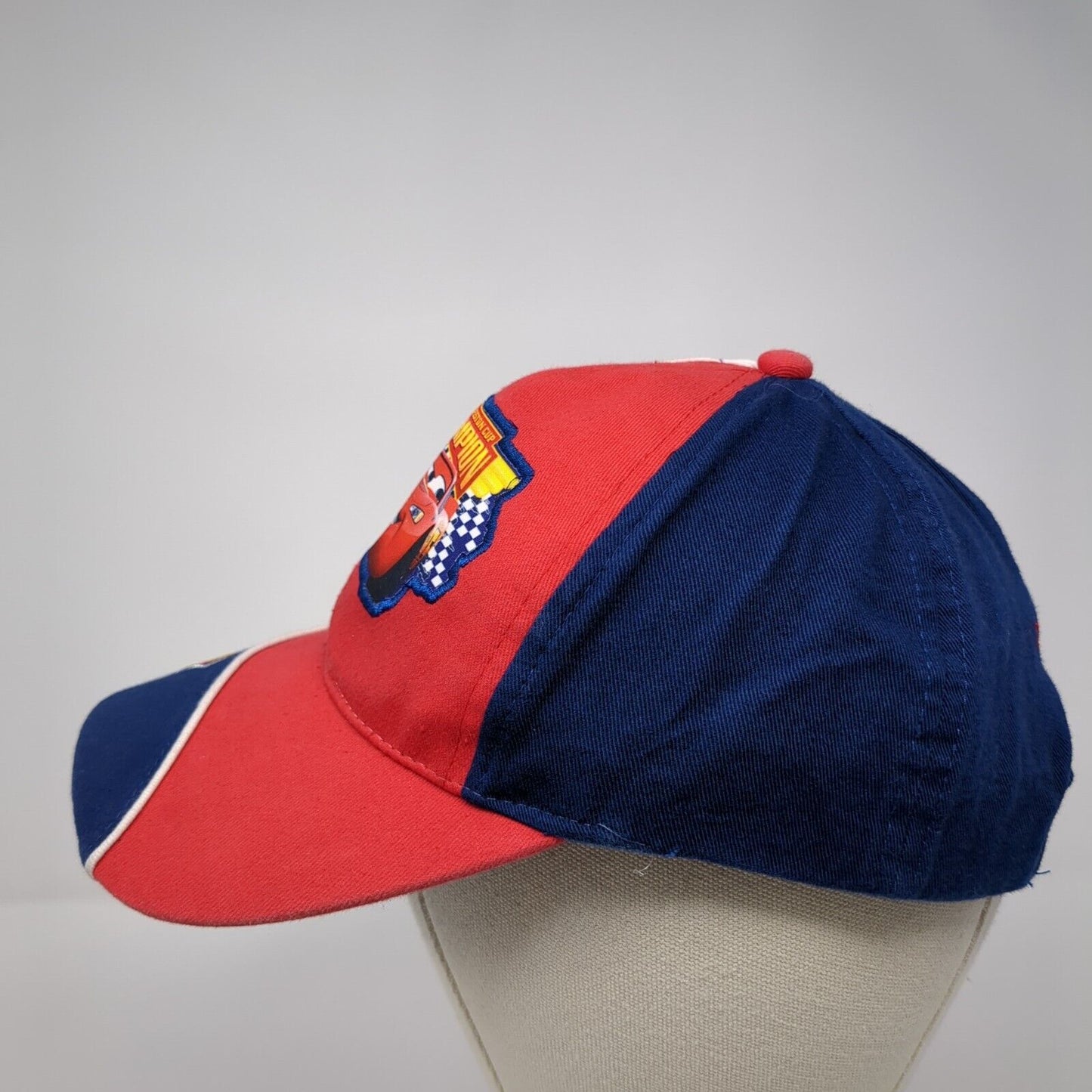 Lightning McQueen Strapback Hat Multicolor One Size Disney Pixar Cars