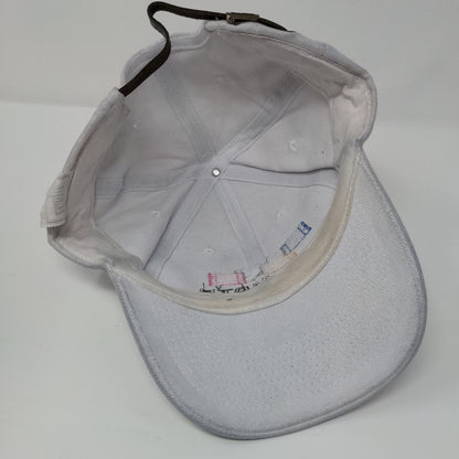 MPTF Motion Picture Television Fund Slideback Hat White OSFA Embroidered zKapz