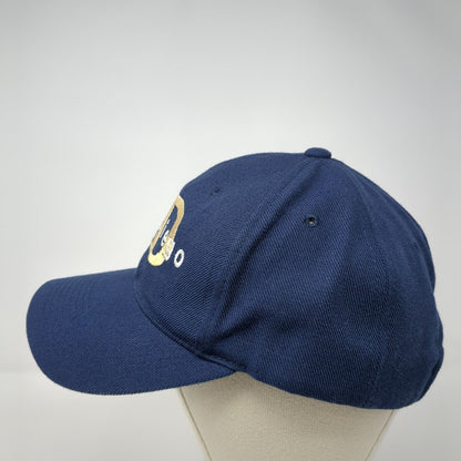 San Diego Strapback Hat Blue One Size Adjustable Embroidered Main Caps
