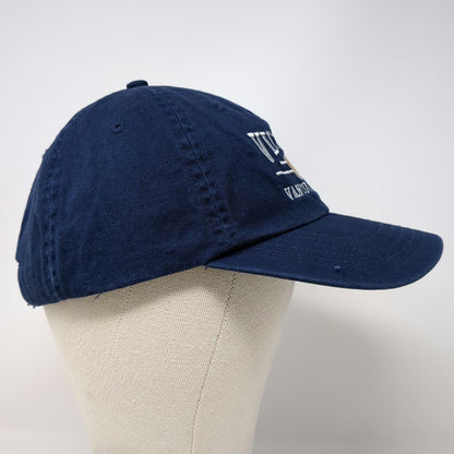 Blue Victoria BC Vancouver Island Cotton Baseball Cap OSFM Slideback Hat Curved