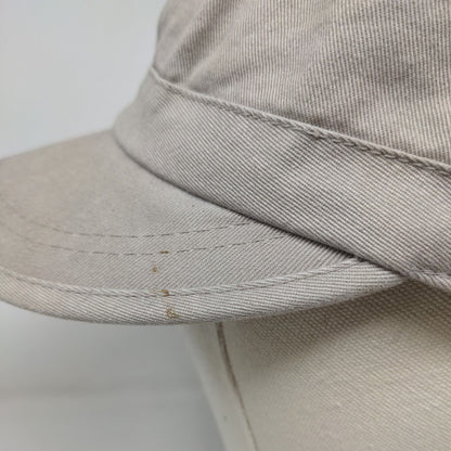 Alternative Strapback Cadet Army Cap Hat Tan One Size Embroidered