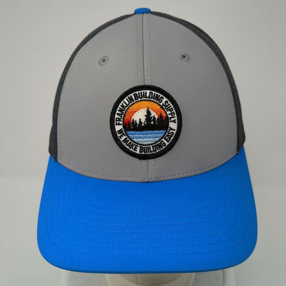 Franklin Building Supply Snapback Trucker Hat Multi One Size Colorblock