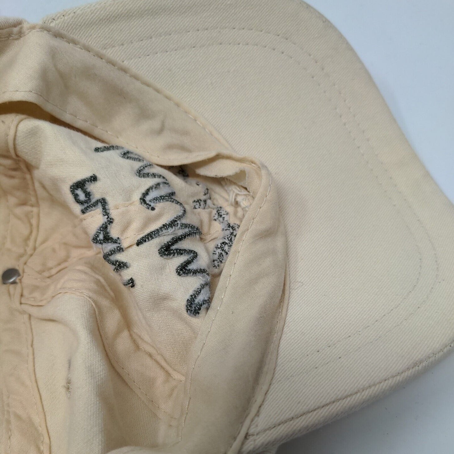 Plant Mama Strapback Hat Tan One Size Adjustable Embroidered 6 Panel Cotton