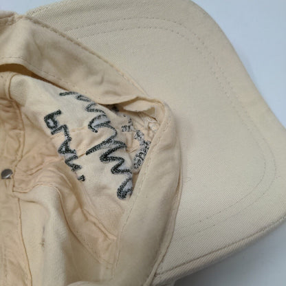 Plant Mama Strapback Hat Tan One Size Adjustable Embroidered 6 Panel Cotton