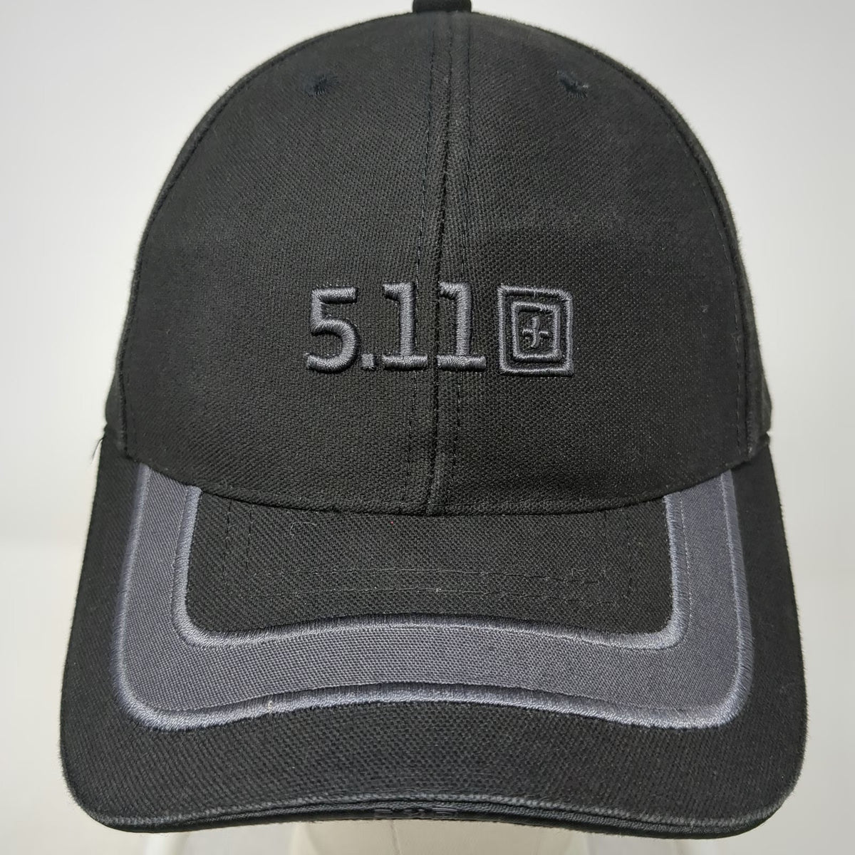 5.11 Tactical Baseball Cap Black One Size Strapback Cotton Embroidered Logo Hat