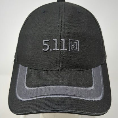 5.11 Tactical Baseball Cap Black One Size Strapback Cotton Embroidered Logo Hat