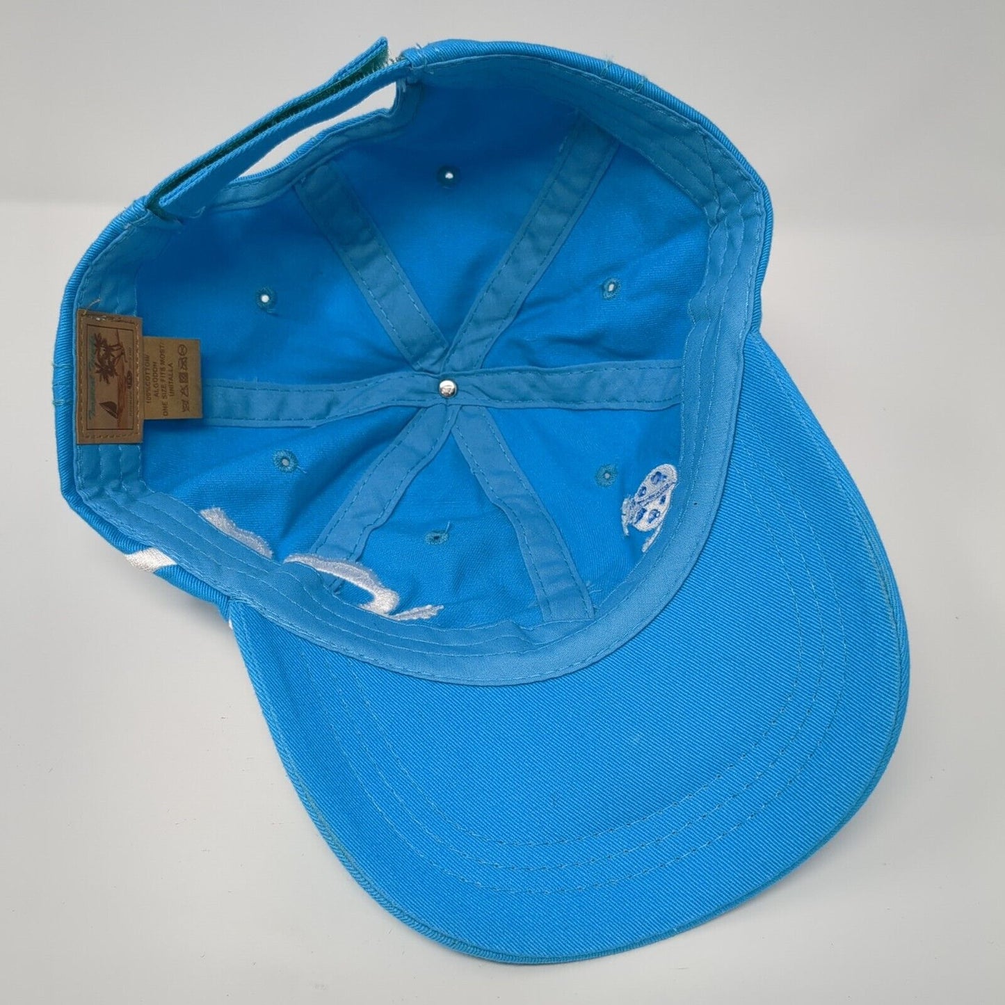 Ko Olina Ladybug Strapback Hat Blue One Size 6 Panel Tropical Trends Dpc