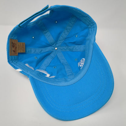 Ko Olina Ladybug Strapback Hat Blue One Size 6 Panel Tropical Trends Dpc