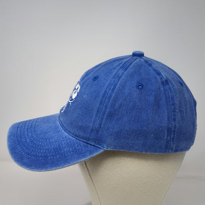 New Jersey Lottery Blue Baseball Cap One Size Hat Slideback Cotton Adjustable
