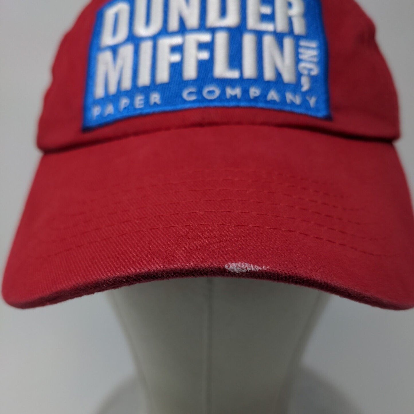Dunder Mfflin Inc Paper Company Slideback Hat Red One Size Adjustable Funko