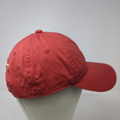 Outdoor Cap Ducks Unlimited Snapback Hat Red OSFM Embroidered Duck Logo Fishing