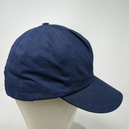 Columbia Baseball Cap Blue Gore-Tex Made USA Slideback Hat Vintage Blank