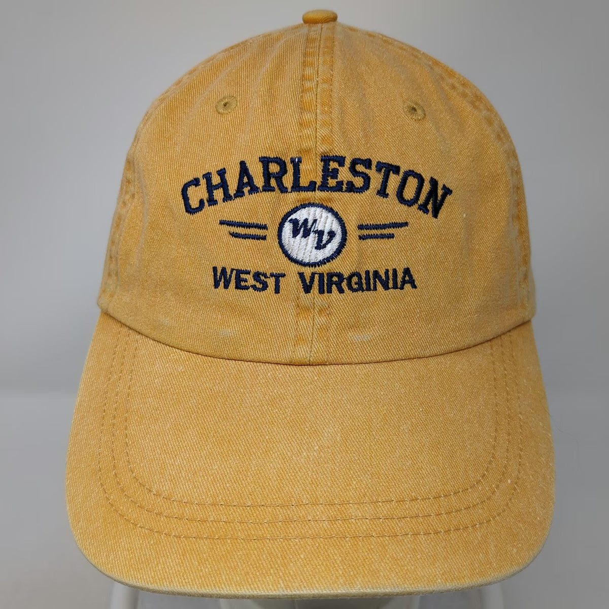 South Athletics Baseball Cap Yellow One Size Charleston West Virginia Cotton Hat