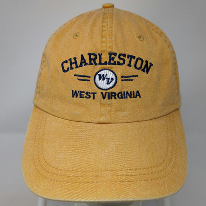 South Athletics Baseball Cap Yellow One Size Charleston West Virginia Cotton Hat