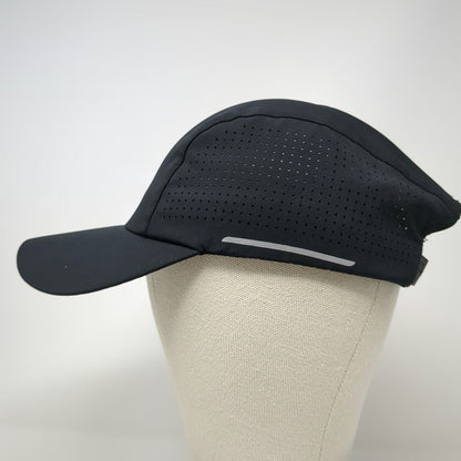 All in Motion Baseball Cap Black One Size Reflective Perforated Performance Hat