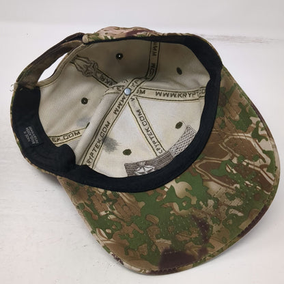 Kryptek Baseball Cap One Size Brown Green Beige Camo Spartan American Flag Hat