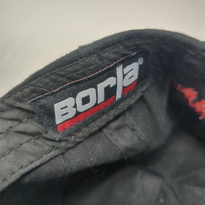 Borla Snapback Black One Size Embroidered Logo Performance Exhaust Systems Hat