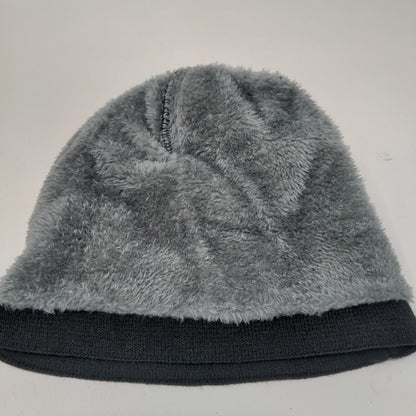 Vbiger Men's Knit Beanie Hat Cap Black Gray Stars All Over Print