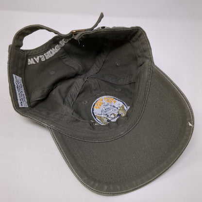 American Eagle Wadshington DC Slideback Hat Brown OS Adjustable Embroidered