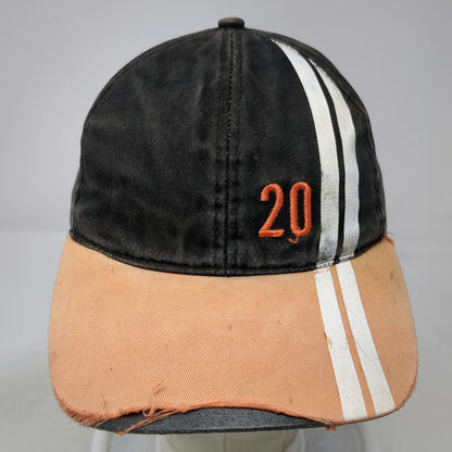 Harley-Davidson Baseball Cap Black Orange One Size Road Tour Racing Stripes Hat