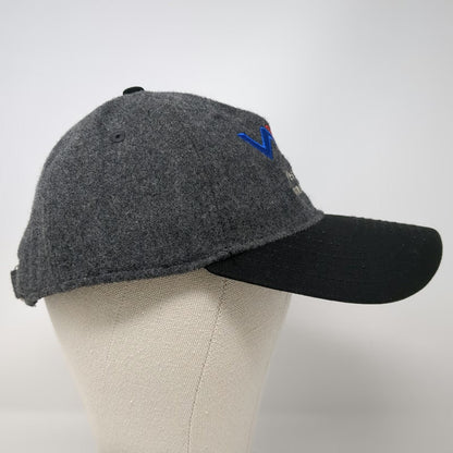 New Era Baseball Cap Gray One Size West Valley Construction Wool Slideback Hat