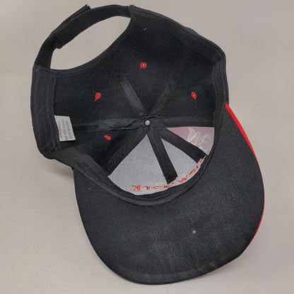 New York Strapback Hat Multicolor OSFA Adjustable Embroidered 6 Panel