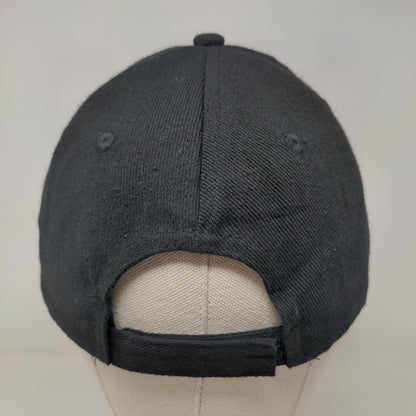 Celebration Restaurant Group Team Trainer Strapback Hat Black OS Embroidered