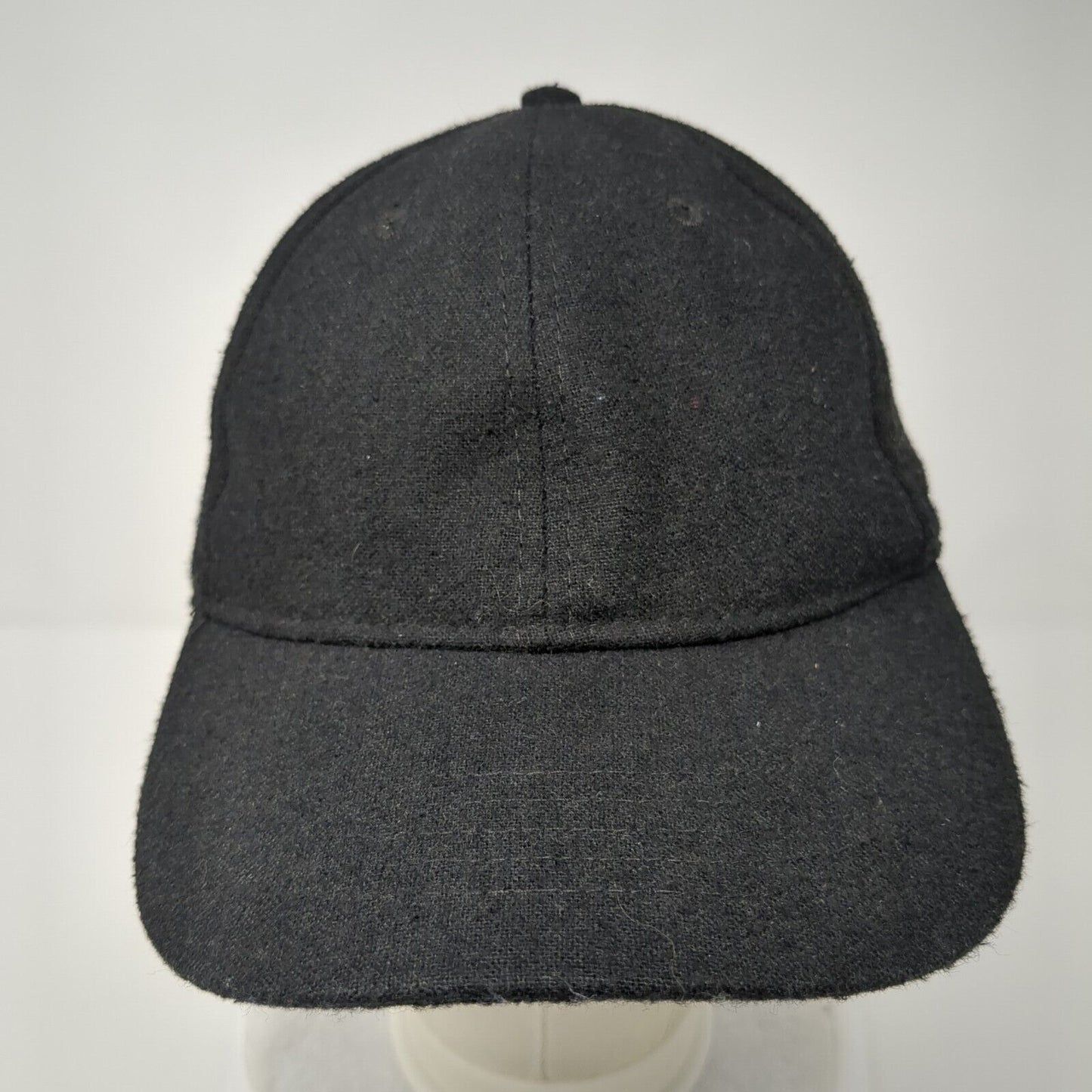 Unbranded Slideback Hat Black One Size Solid Blank 6 Panel Adjustable