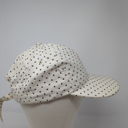 To The Market Slideback Baseball Cap Multicolor OS Adjustable Polka Dot Blank