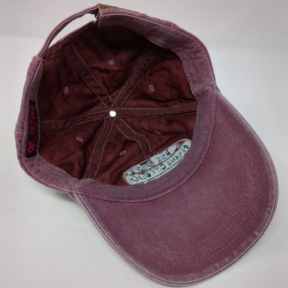 Panama City Beach Florida Slideback Hat Red One Size Adjustable DK Caps