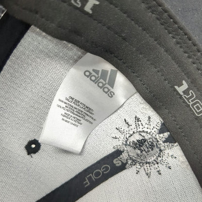 Adidas Snapback Gray Hat One Size Sun Valley Idaho Resort Golf Sun Face Logo