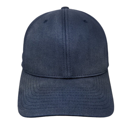 Yupoong Fitted Hat Blue S/M Flexfit Lightweight Vented Holes 6 Panel Blank