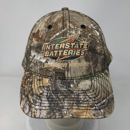 Interstate Batteries Outrageously Dependable Snapback Hat Camo OSFA Adjustable