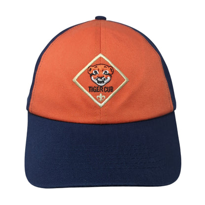 Tiger Cub Boy Scouts Strapback Hat Multi Large Adjustable Colorblock