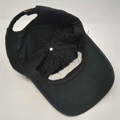 AvoFuel Slideback Hat Black Avocado Bar Adjustable Embroidered Logo