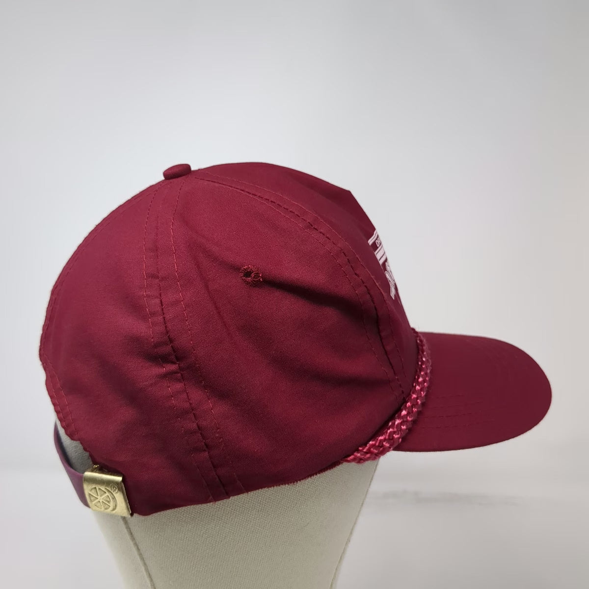 Sportcap 5 Panel Red Hat One Size Chinatown Restaurant Drive-Thru Rope Strapback