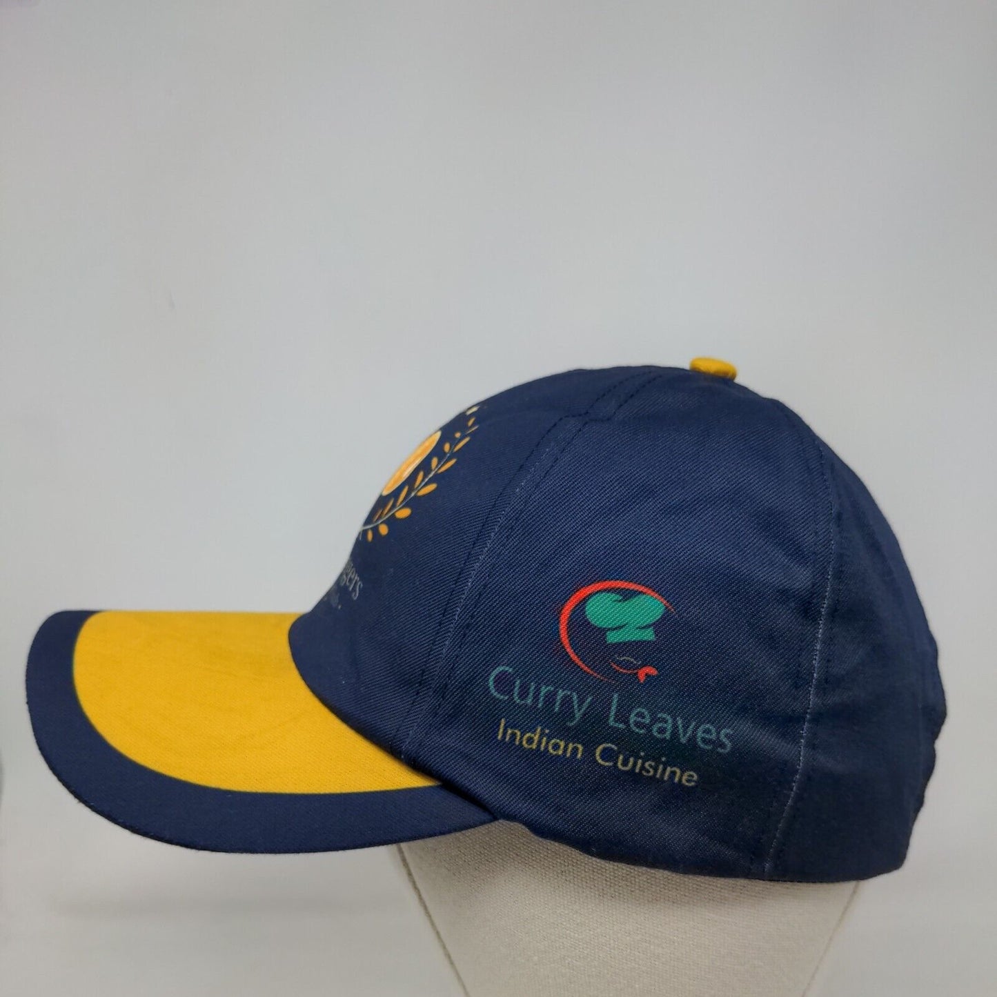 Challengers Cricket Club Strapback Hat Blue One Size Adjustable